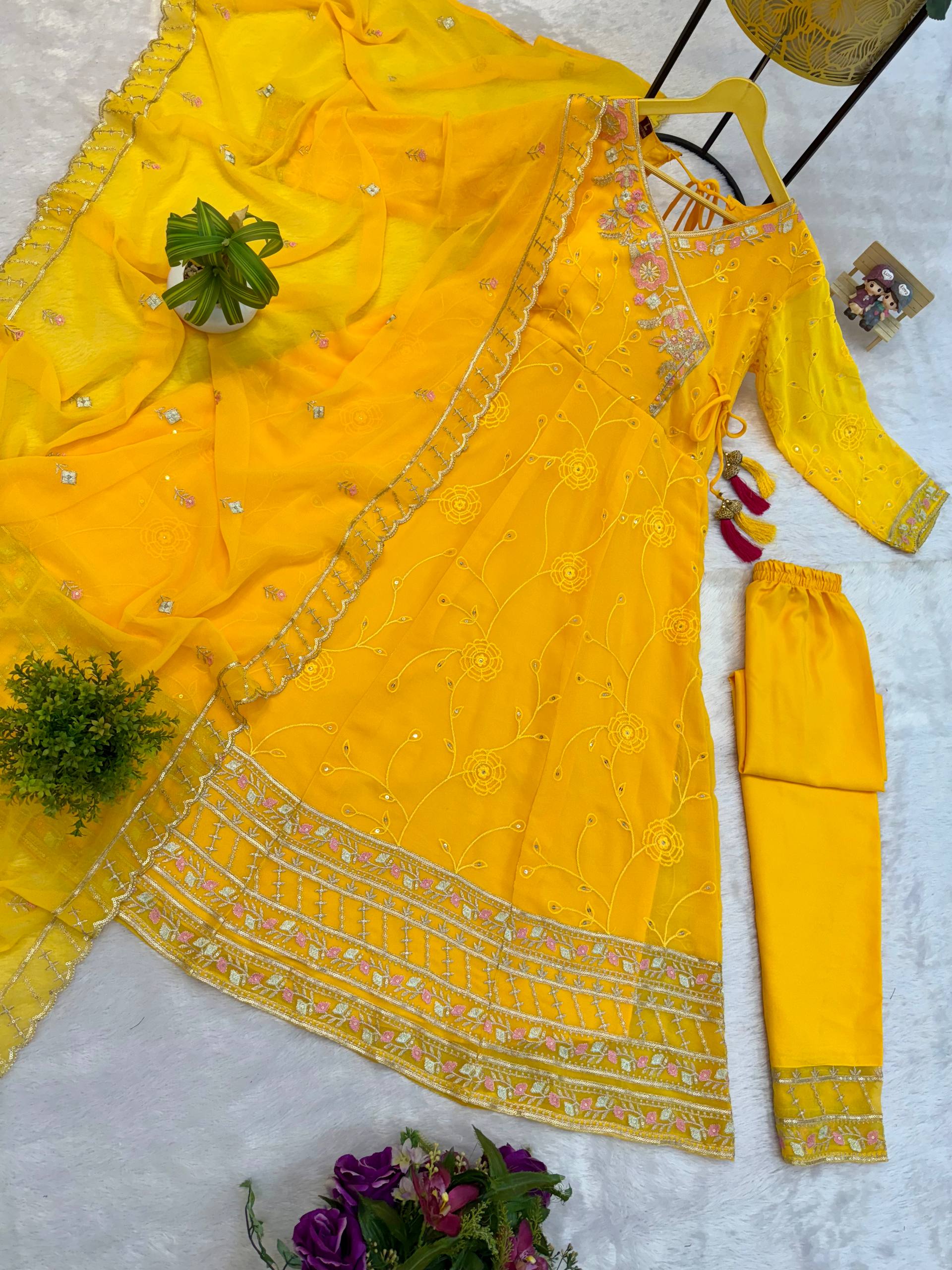 Anarkali Suit with Intricate Embroidery