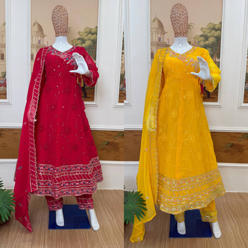 Anarkali Suit with Intricate Embroidery