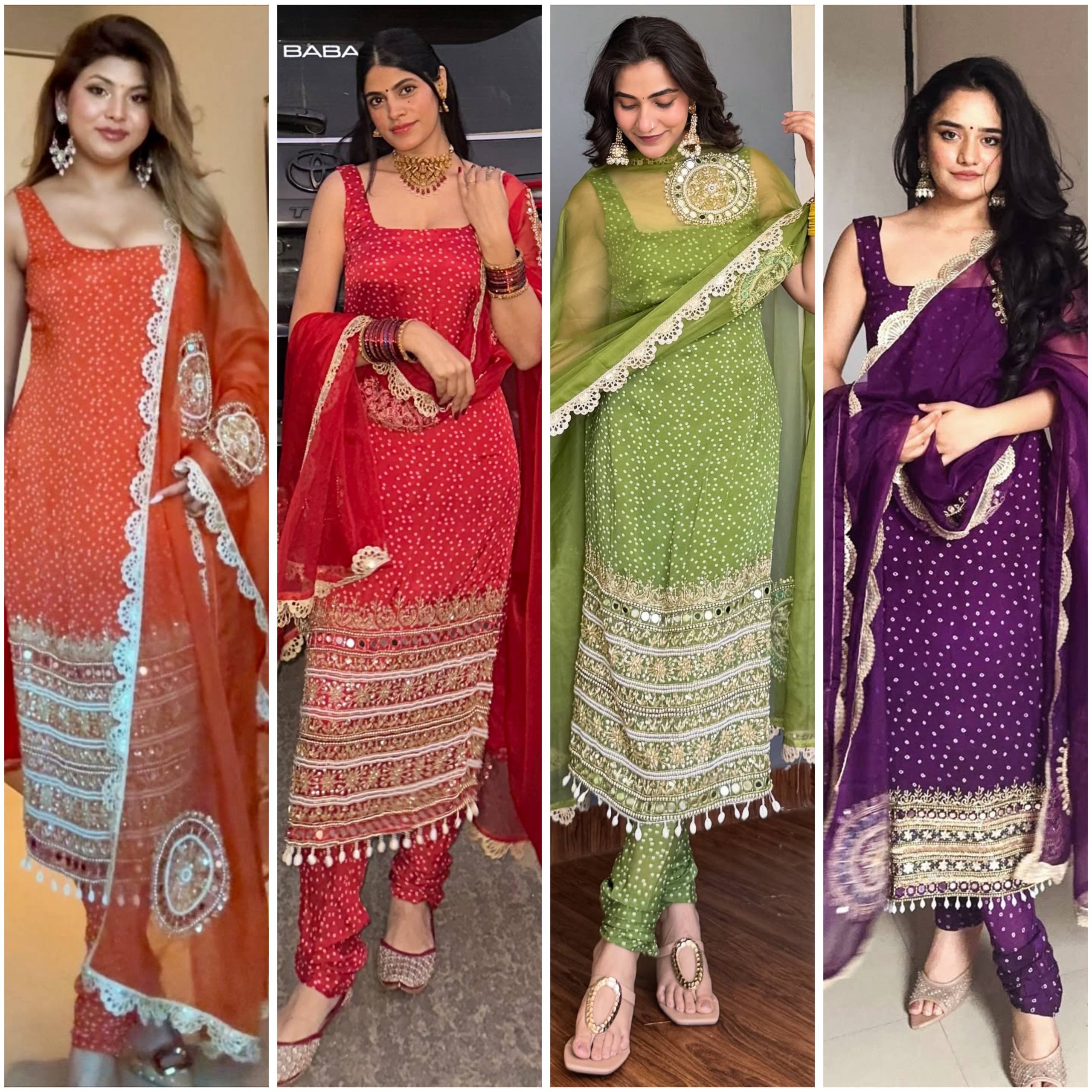 Salwar Kameez with Intricate Gold Work