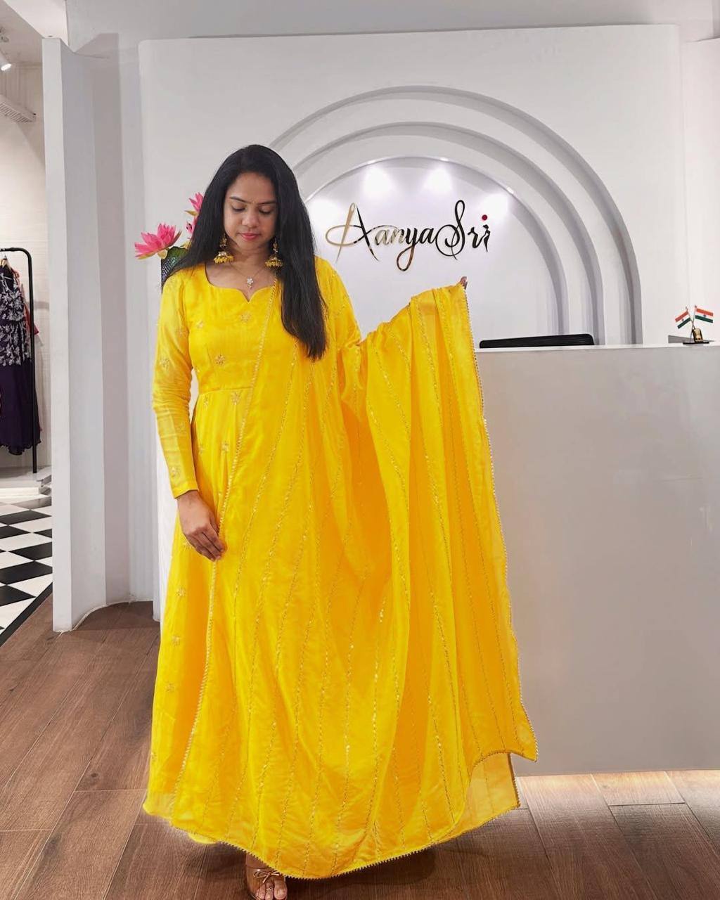 Pastel Glow Partywear Suit Set