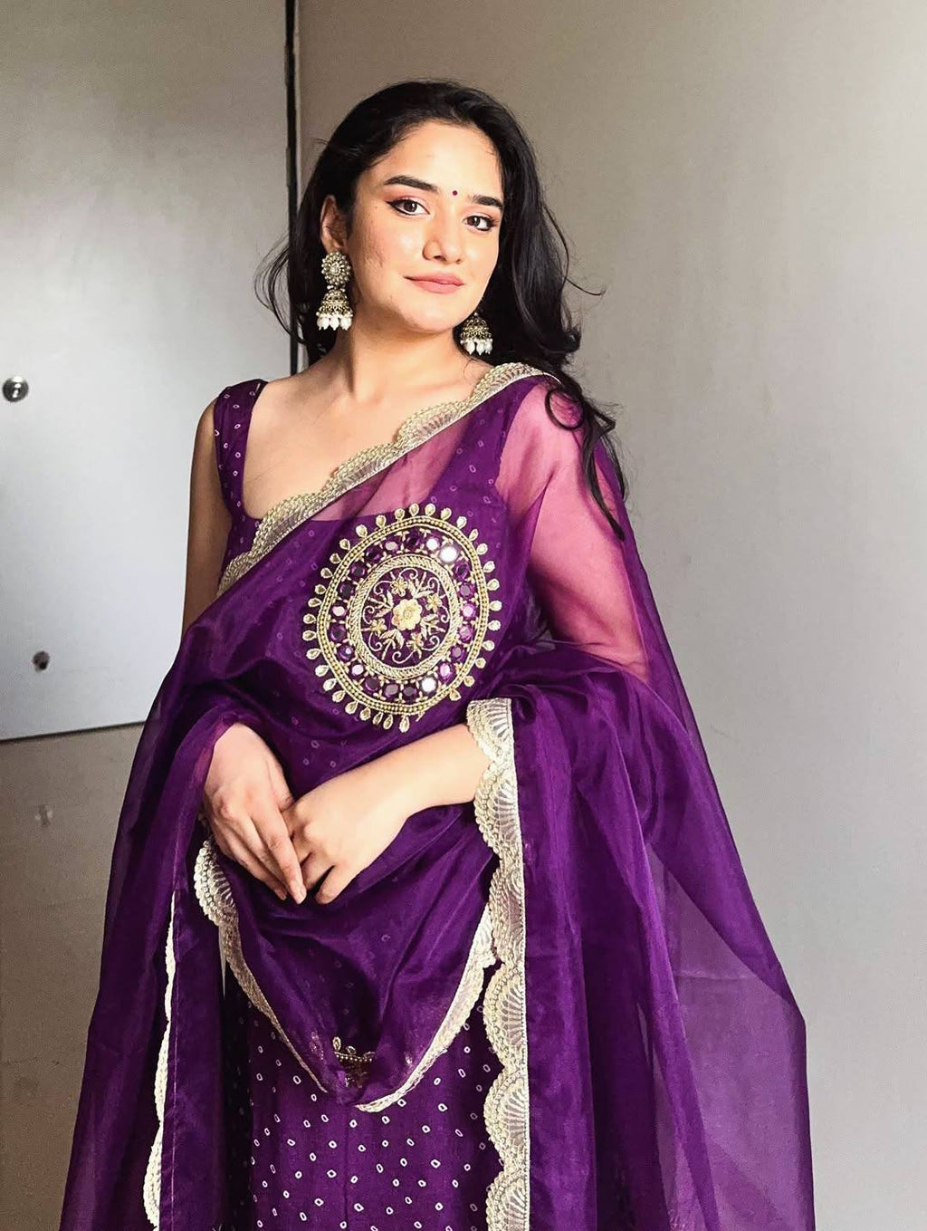 Salwar Kameez with Intricate Gold Work