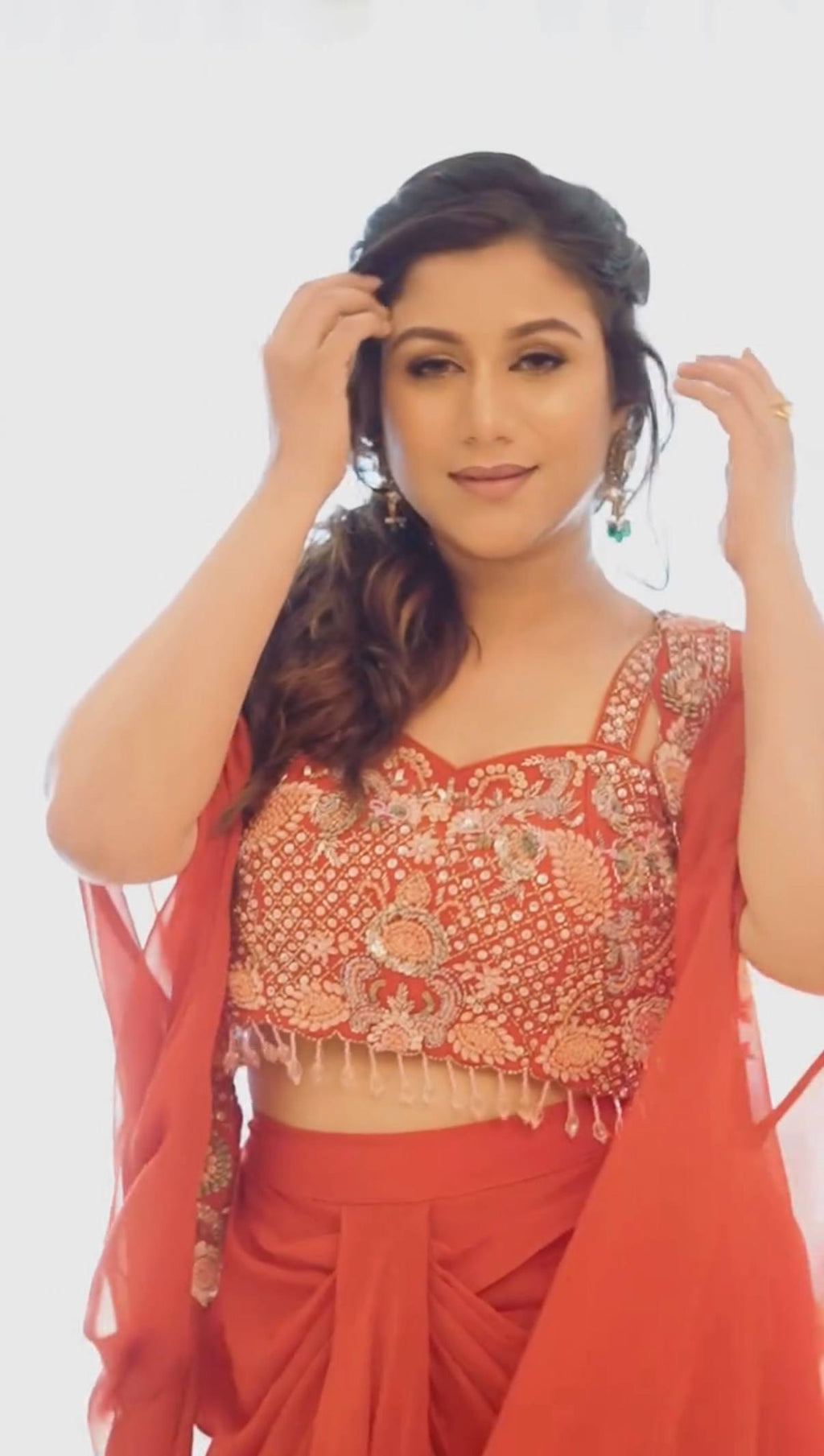 Red Hot Indo-Western Style