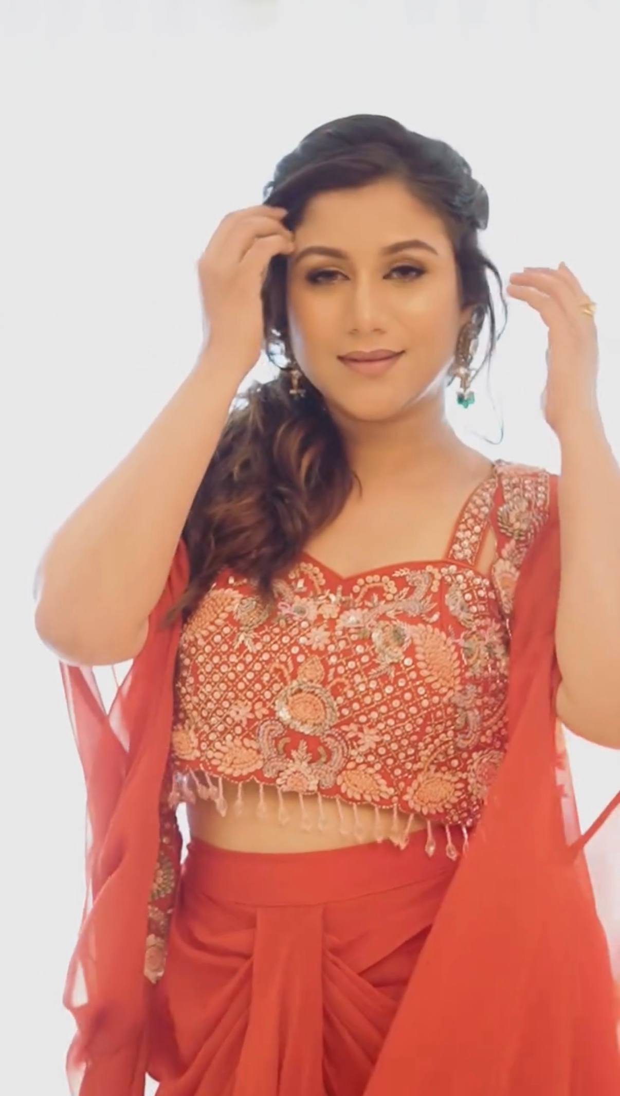 Red Hot Indo-Western Style