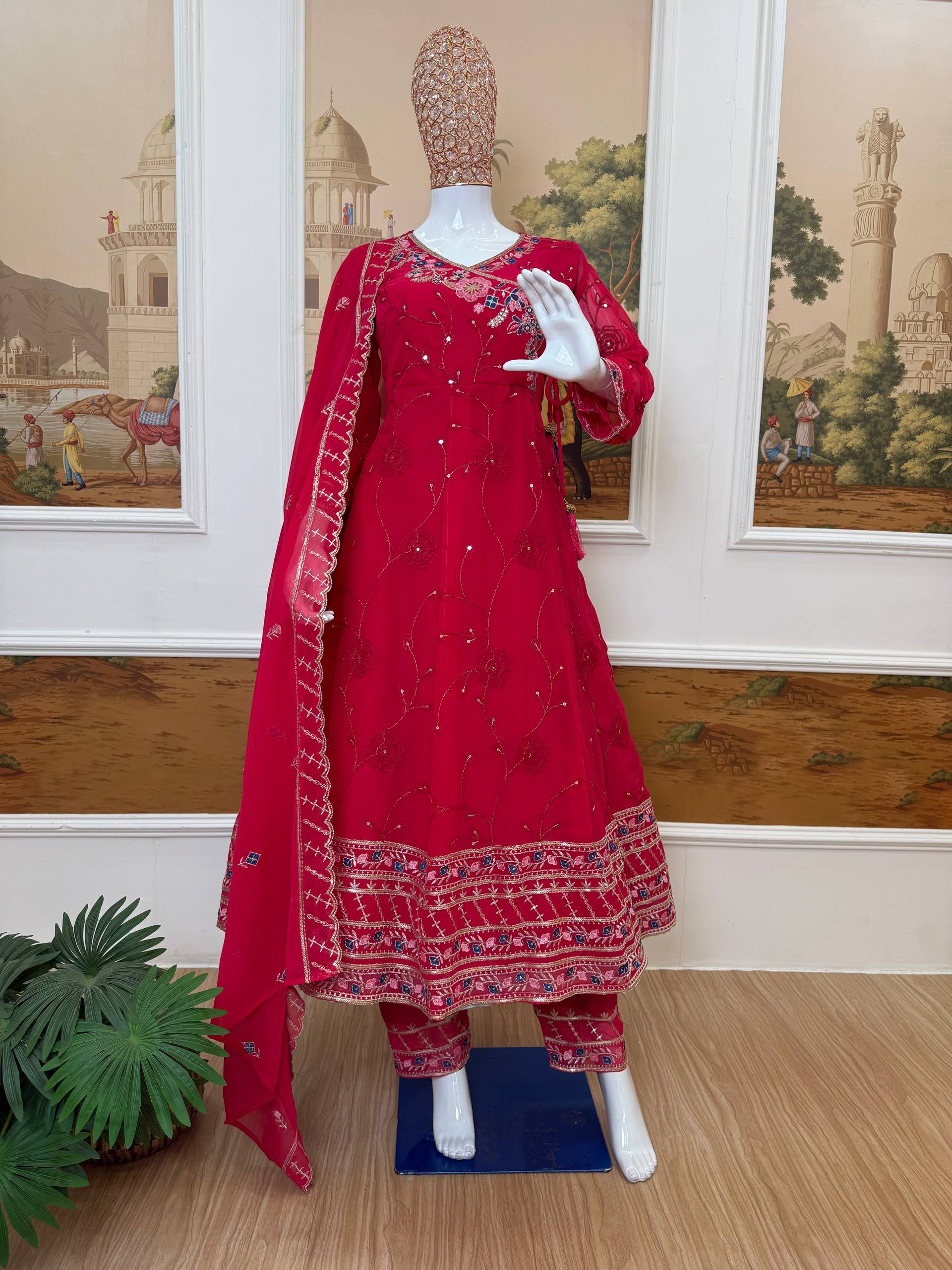 Anarkali Suit with Intricate Embroidery